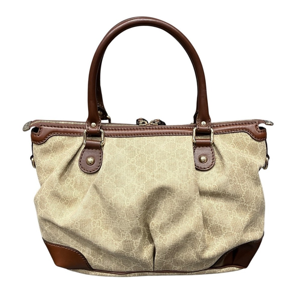 Gucci Sukey handbag GG canvas leather - Picture 3 of 9